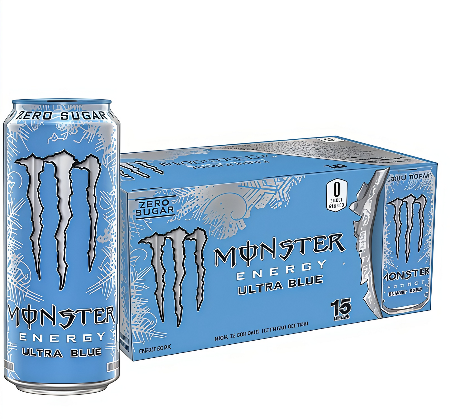 Zero Sugar Ultra Energy Drink, 16 Fl Oz (Pack of 15)