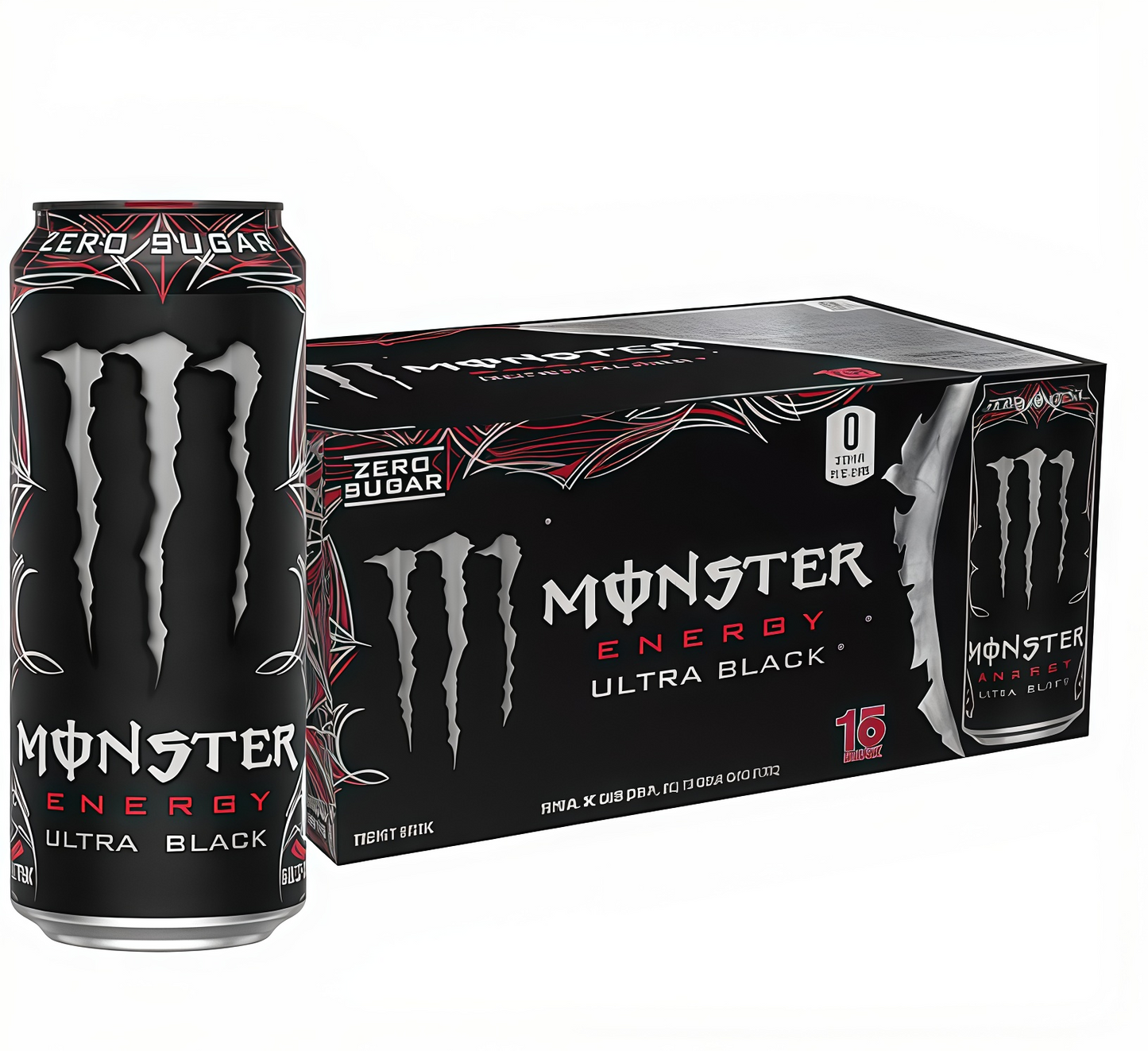 Zero Sugar Ultra Energy Drink, 16 Fl Oz (Pack of 15)