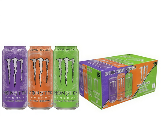 Zero Sugar Ultra Energy Drink, 16 Fl Oz (Pack of 15)