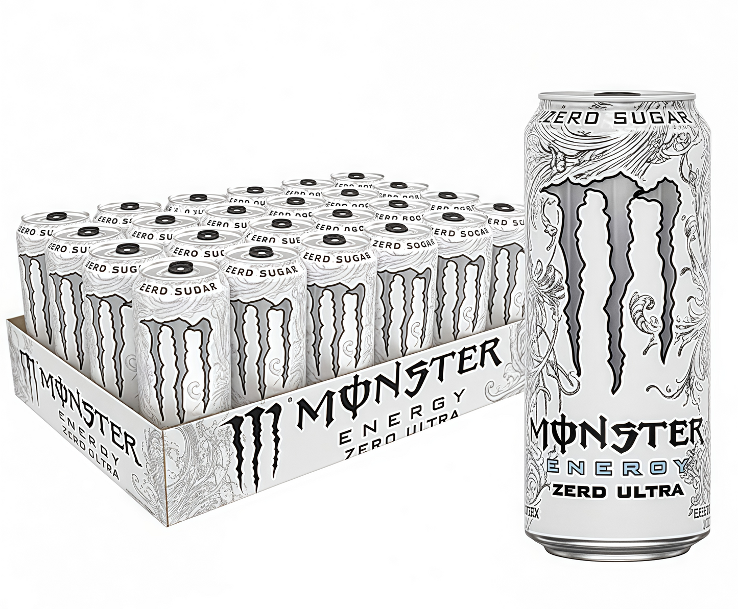 Zero Sugar Ultra Energy Drink, 16 Fl Oz (Pack of 15)