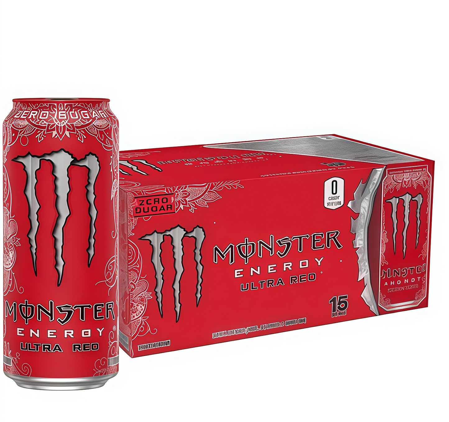 Zero Sugar Ultra Energy Drink, 16 Fl Oz (Pack of 15)