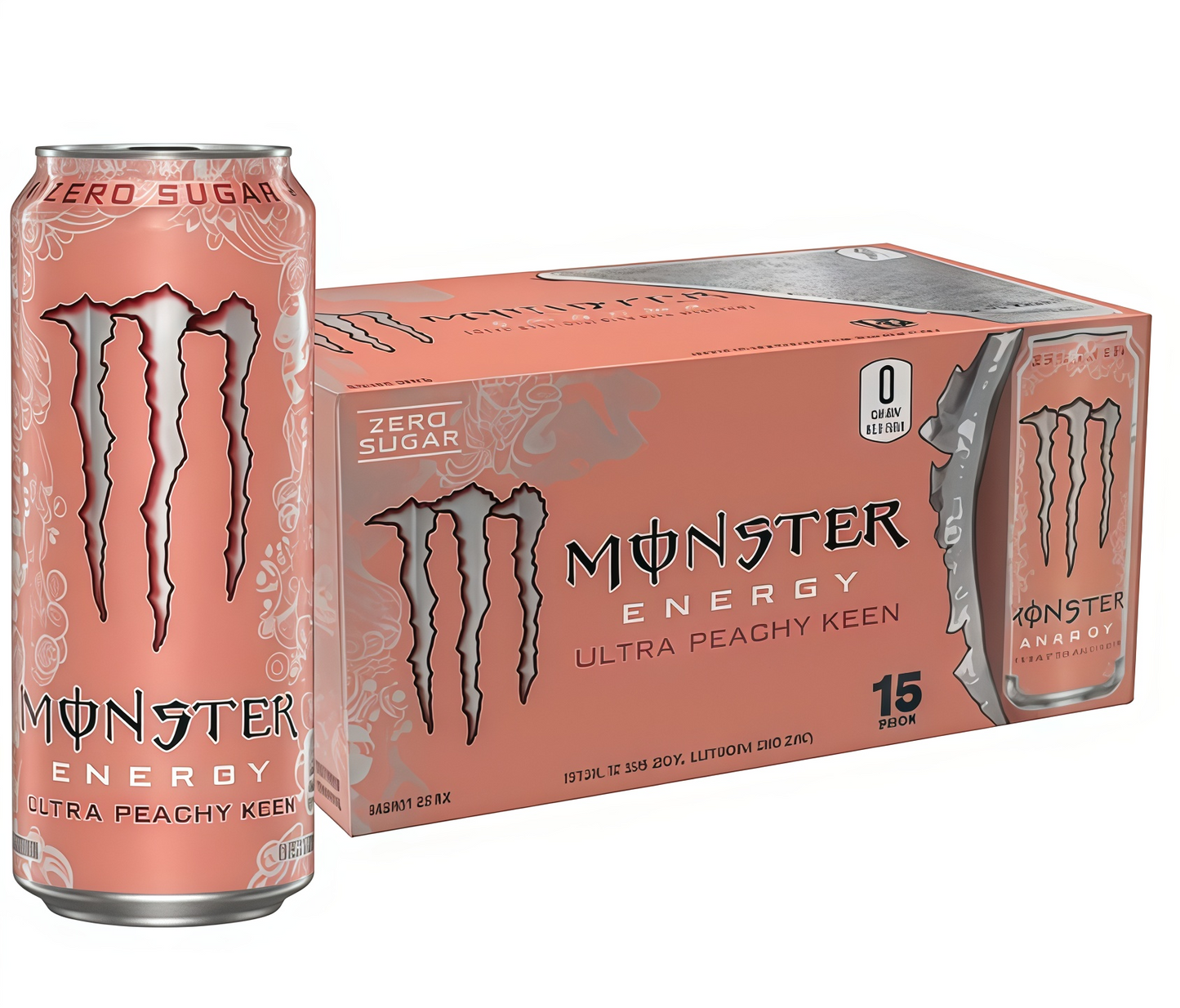 Zero Sugar Ultra Energy Drink, 16 Fl Oz (Pack of 15)