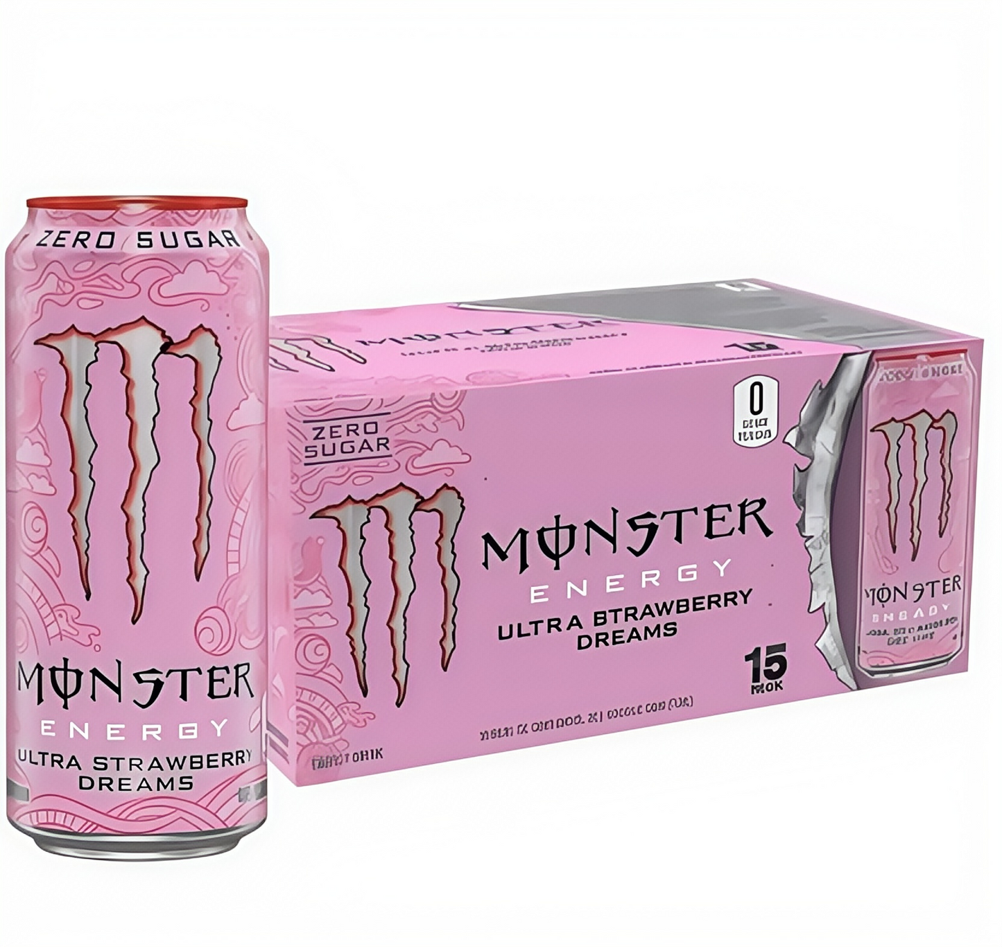 Zero Sugar Ultra Energy Drink, 16 Fl Oz (Pack of 15)