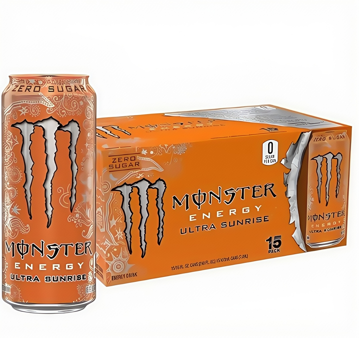 Zero Sugar Ultra Energy Drink, 16 Fl Oz (Pack of 15)