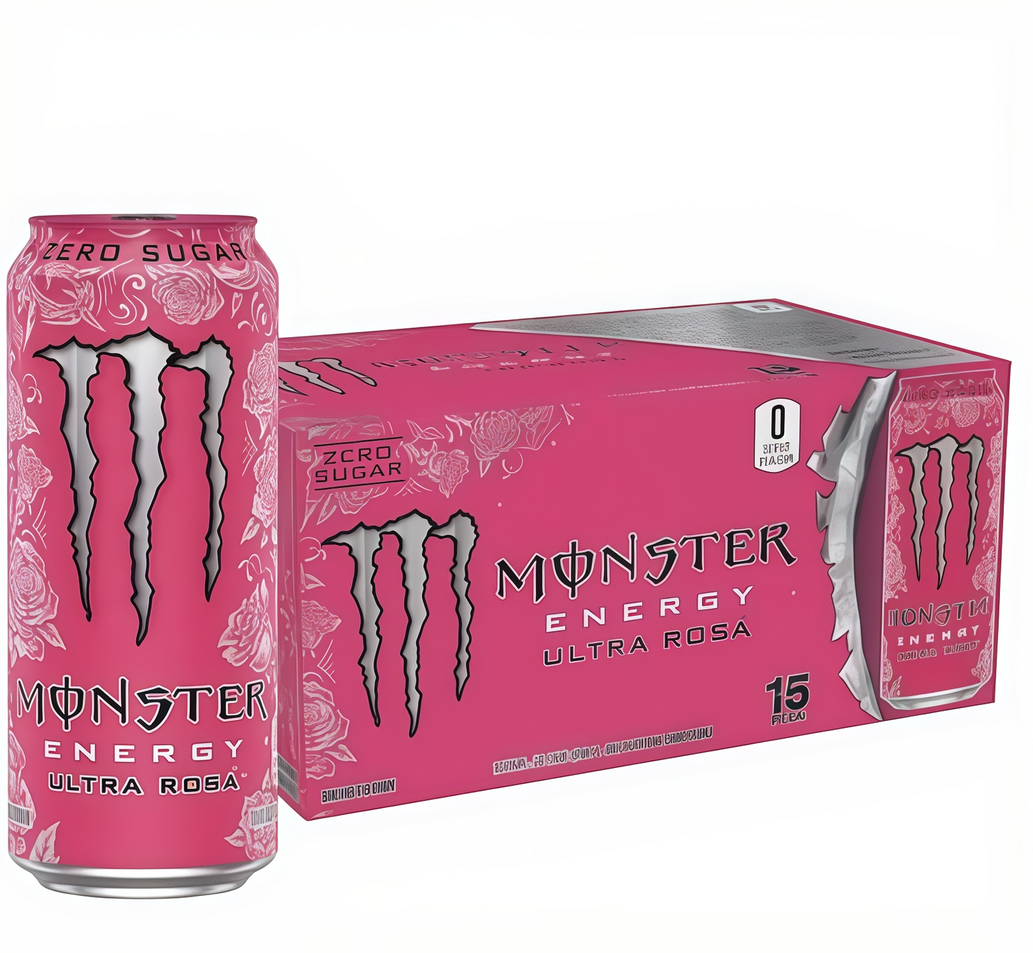Zero Sugar Ultra Energy Drink, 16 Fl Oz (Pack of 15)