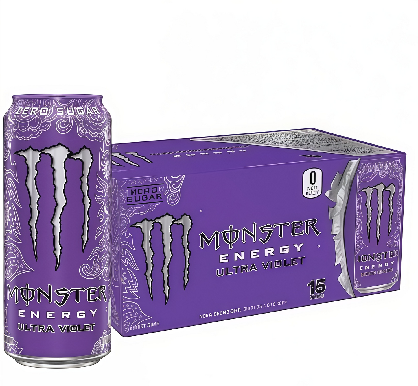 Zero Sugar Ultra Energy Drink, 16 Fl Oz (Pack of 15)